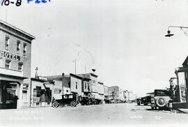 100 block Main Street with Albion Hotel